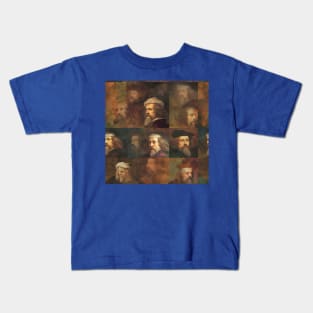 Rembrandt Paintings Mashup Kids T-Shirt